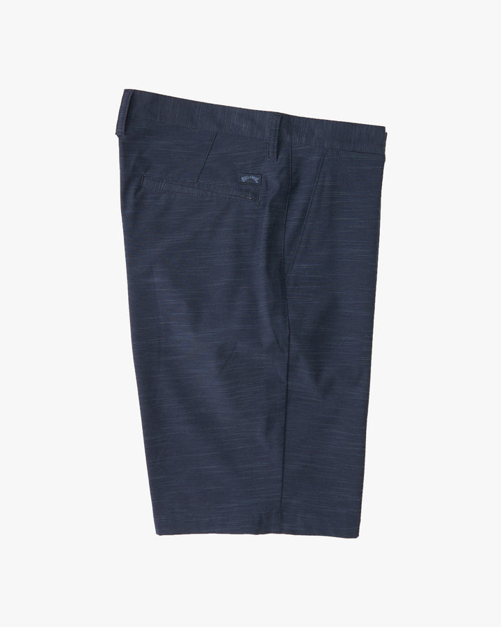 BILLABONG CROSSFIRE SLUB HYBRID WALKSHORT - NAVY