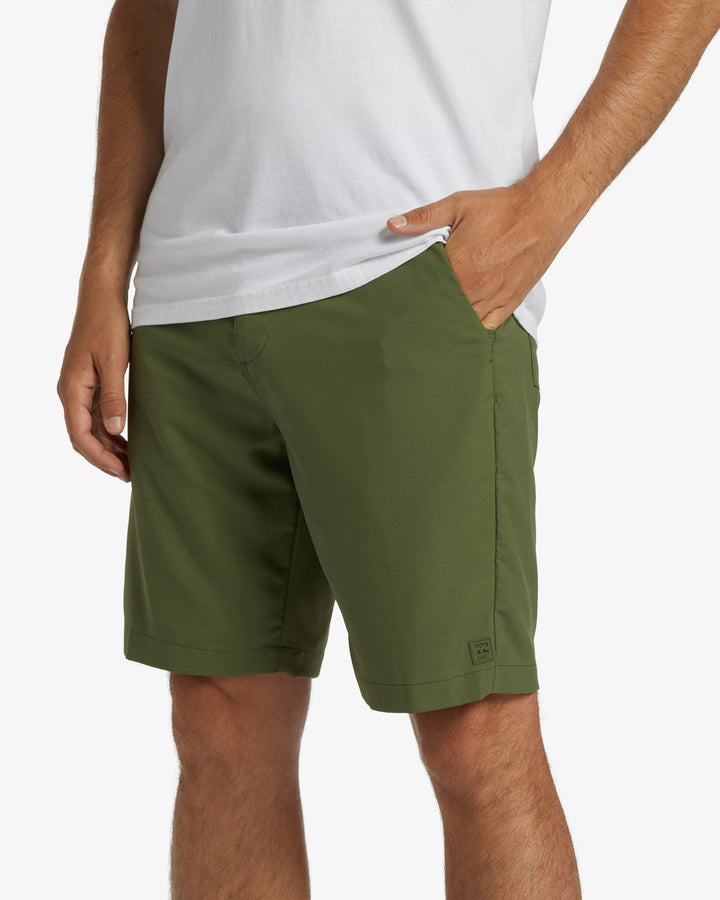 BILLABONG A/DIV SRFTRK JOURNEY 20" WALKSHORT - GREEN