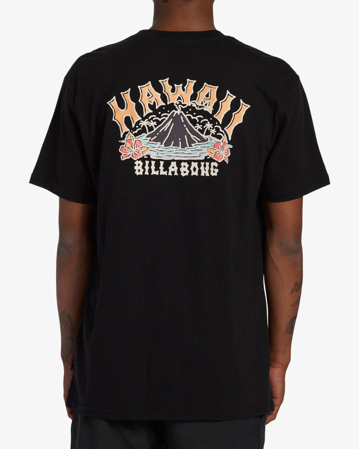 BILLABONG ARCH HI TEE - BLACK