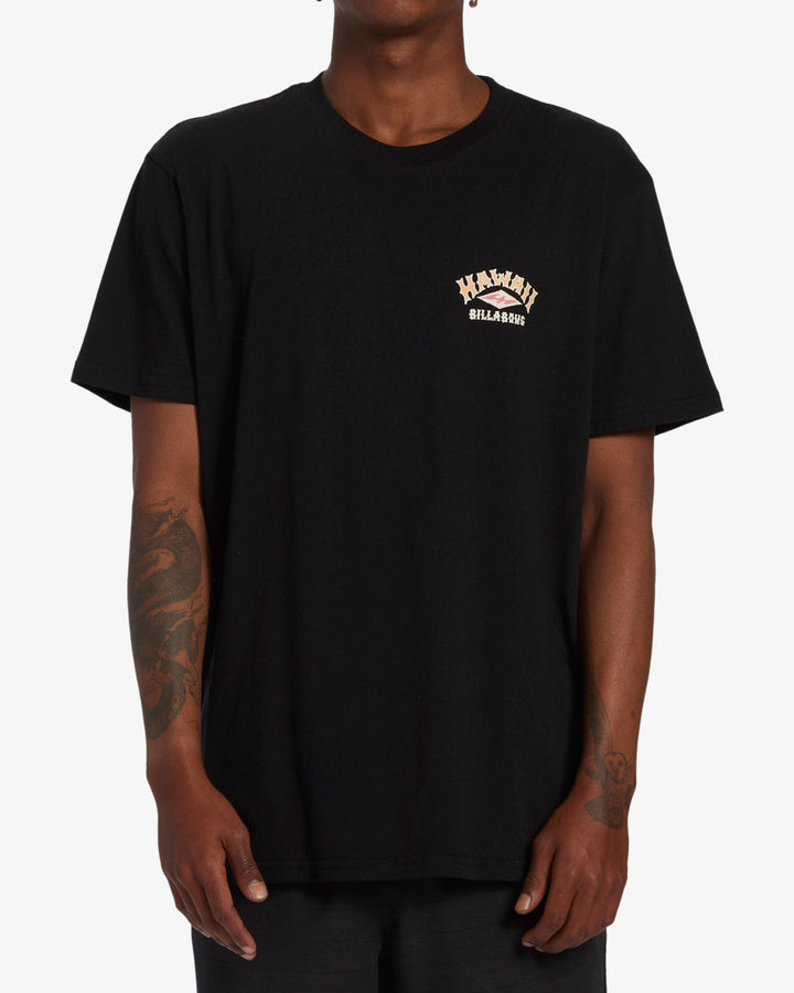 BILLABONG ARCH HI TEE - BLACK