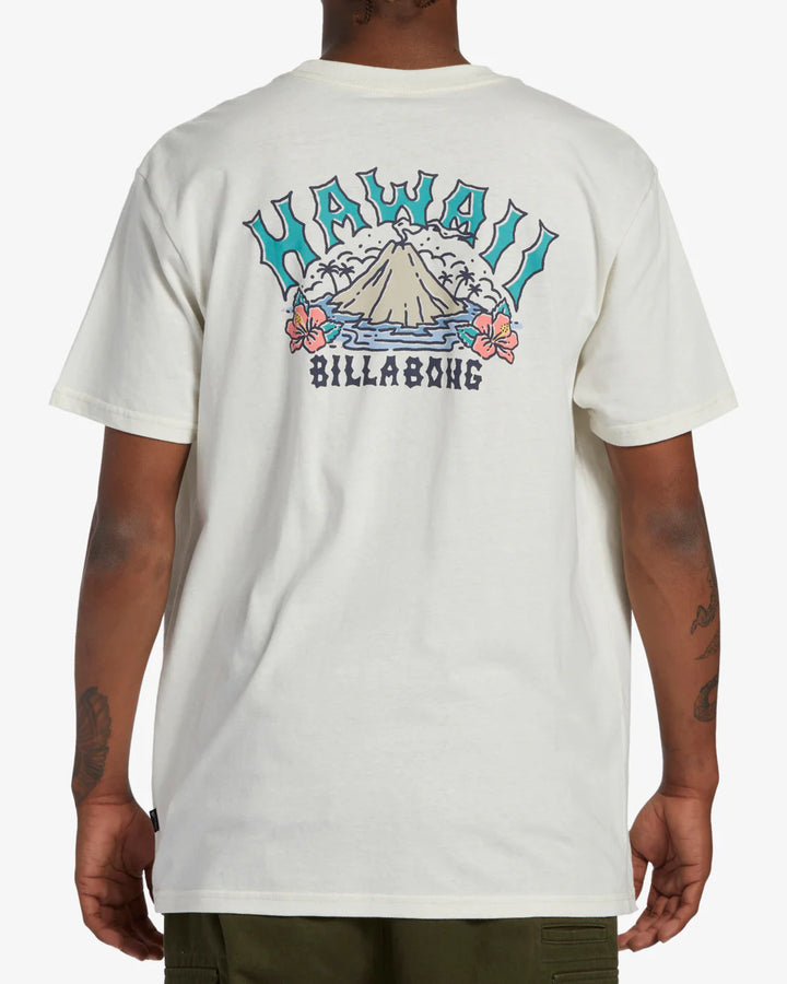 BILLABONG ARCH HAWAII TEE - OFF WHITE