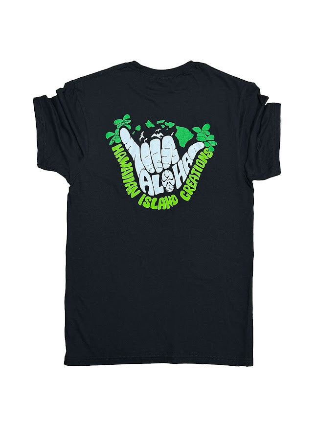 HIC ALOHA GO AROUND TEE - BLACK