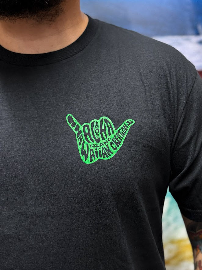 HIC SHAKA SCRIBBLE TEE - BLACK