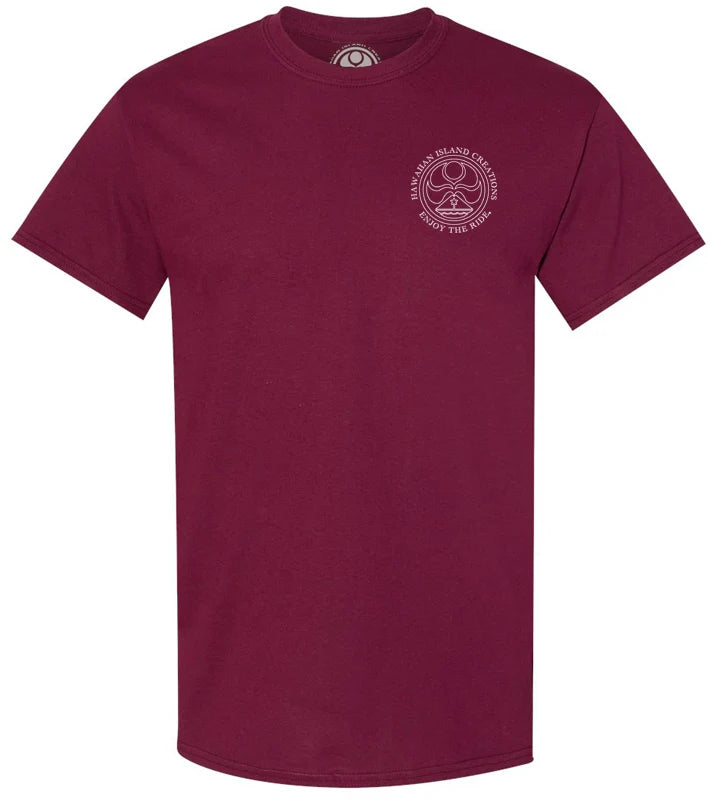 HIC ANCIENT DOT TEE - MAROON