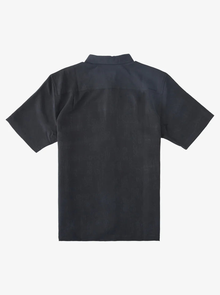 QUIKSILVER WATERMAN MANELE BAY WOVEN - BLACK