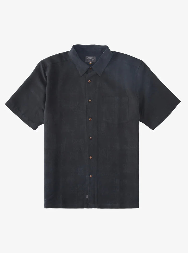 QUIKSILVER WATERMAN MANELE BAY WOVEN - BLACK