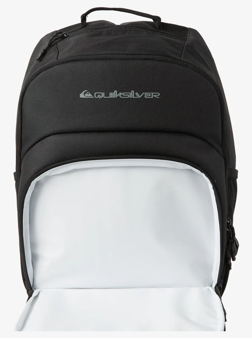 QUIKSILVER SCHOOLIE COOLER 2.0 BACKPACK - BLACK