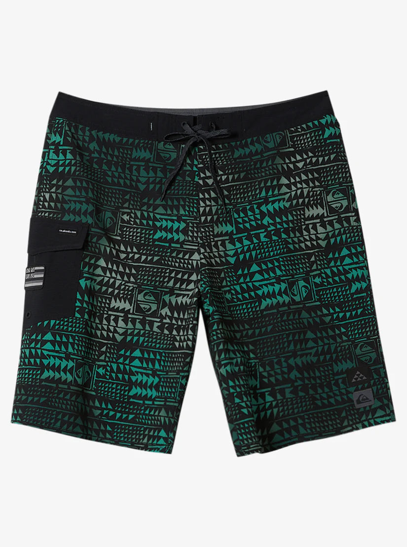 QUIKSILVER SURFSILK HAWAII 21 BOARDSHORT - GREEN