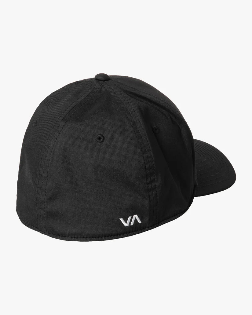 RVCA SEASON FLEXFIT HAT - BLACK