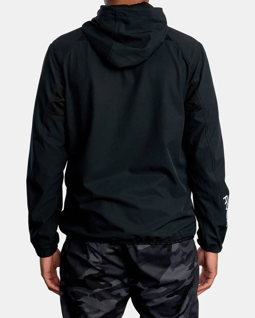 RVCA YOGGER JACKET II - BLACK