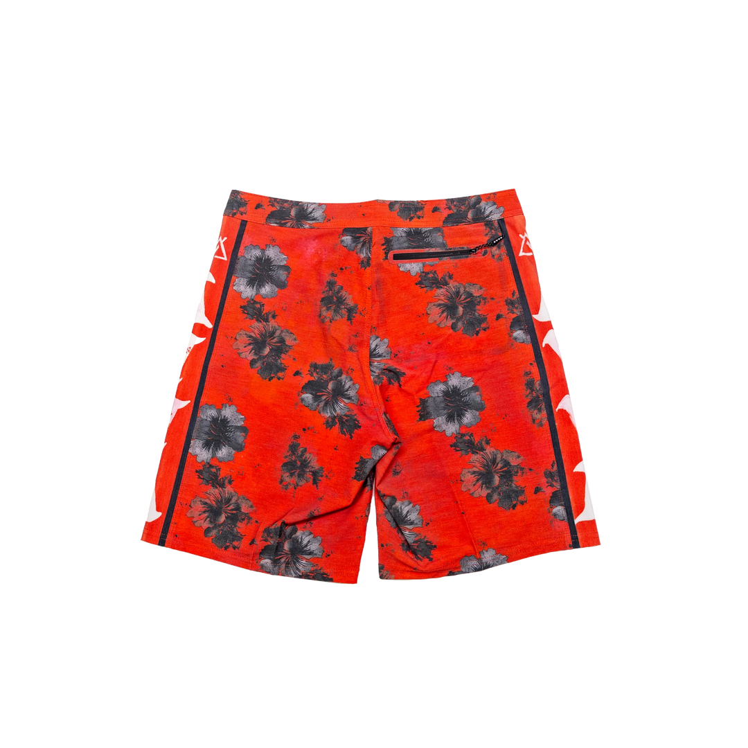 AVVA SATURATION BOARDSHORT - RED