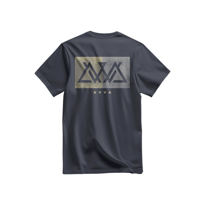 AVVA PRO BOX 3 TEE - NAVY