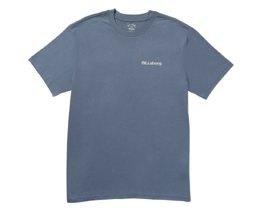 BILLABONG TROUBLE IN PARADISE PREMIUM TEE - SLATE BLUE