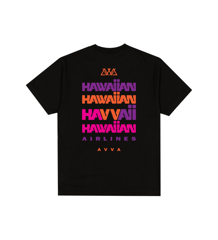 AVVA HAVVAIIAN TEE - BLACK