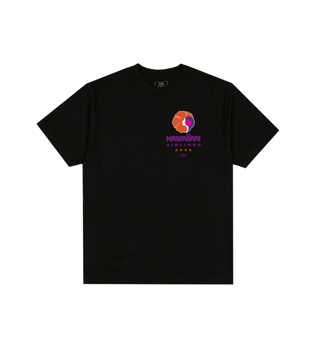 AVVA BRANDS HAVVAIIAN TEE - BLACK