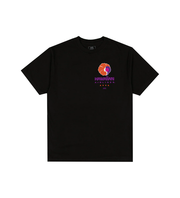 AVVA BRANDS HAVVAIIAN TEE - BLACK