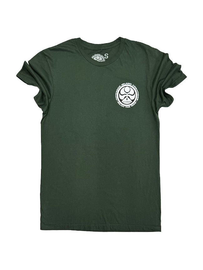 HIC CORPO DOT BIG BRADDAH TEE - FOREST