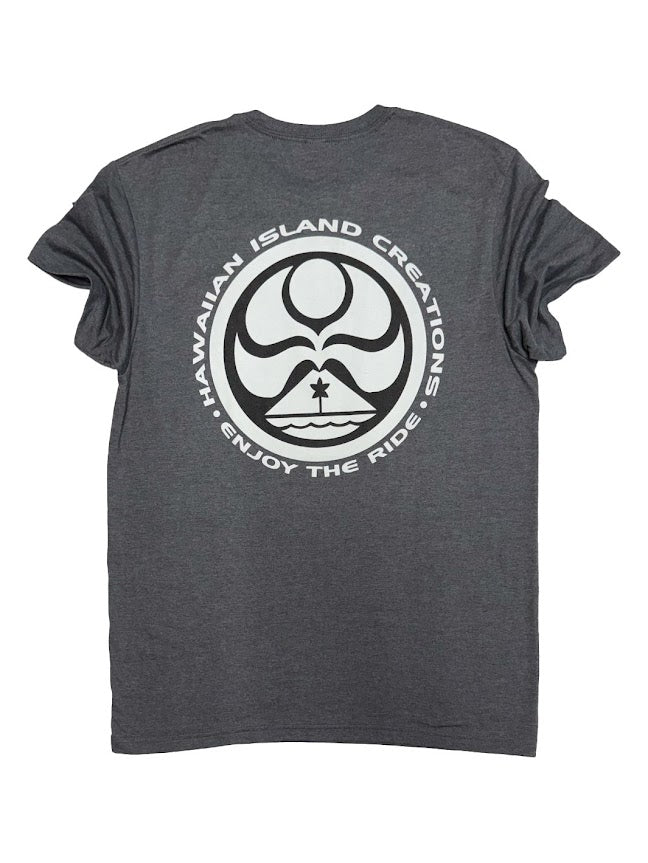 HIC CORPO DOT TEE - HEATHER CHARCOAL