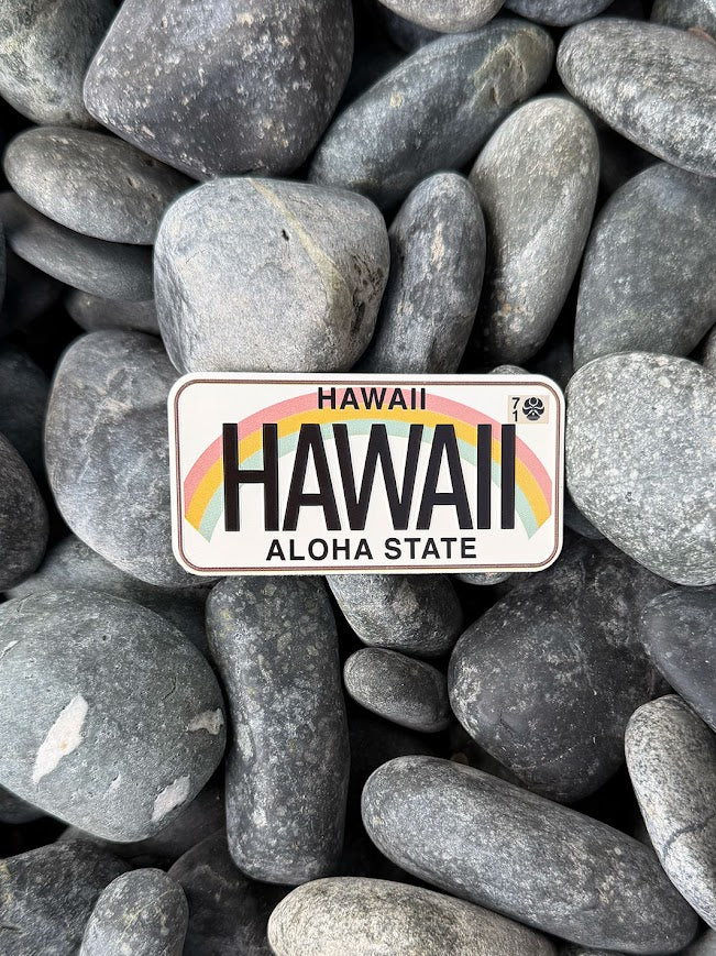 HIC LICENSE PLATE HAWAII MAGNET