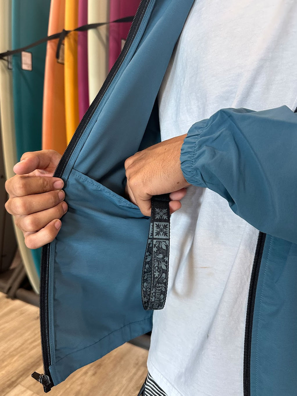 HIC BUNKER JACKET - PACIFIC