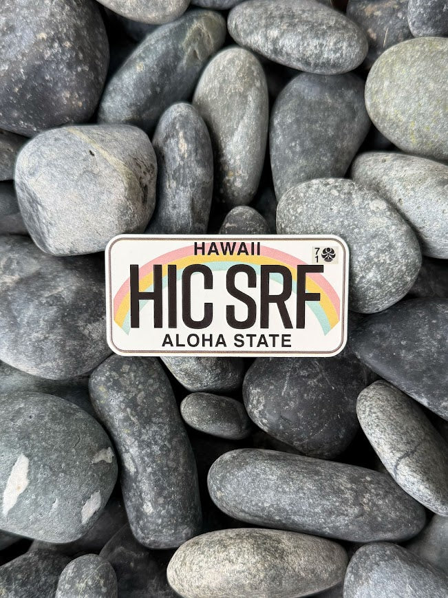 HIC LICENSE PLATE HICSRF MAGNET