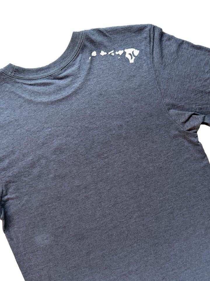 HURLEY ALOHA SOLID TEE - BLUE