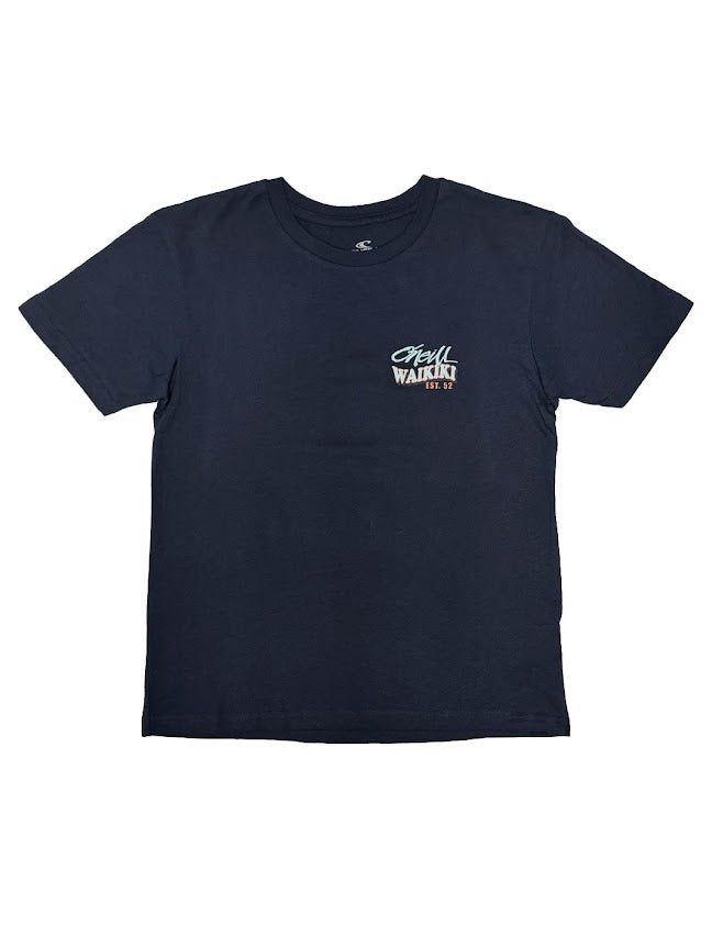 O'NEILL HAWAII WAIKIKI SNACK TIME TODDLER TEE - BLACK