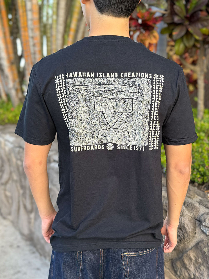 HIC PETRO SURF TEE - BLACK