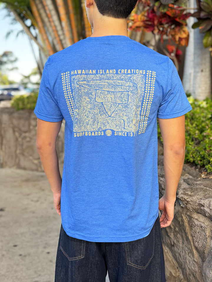 HIC PETRO SURF TEE - ROYAL HEATHER