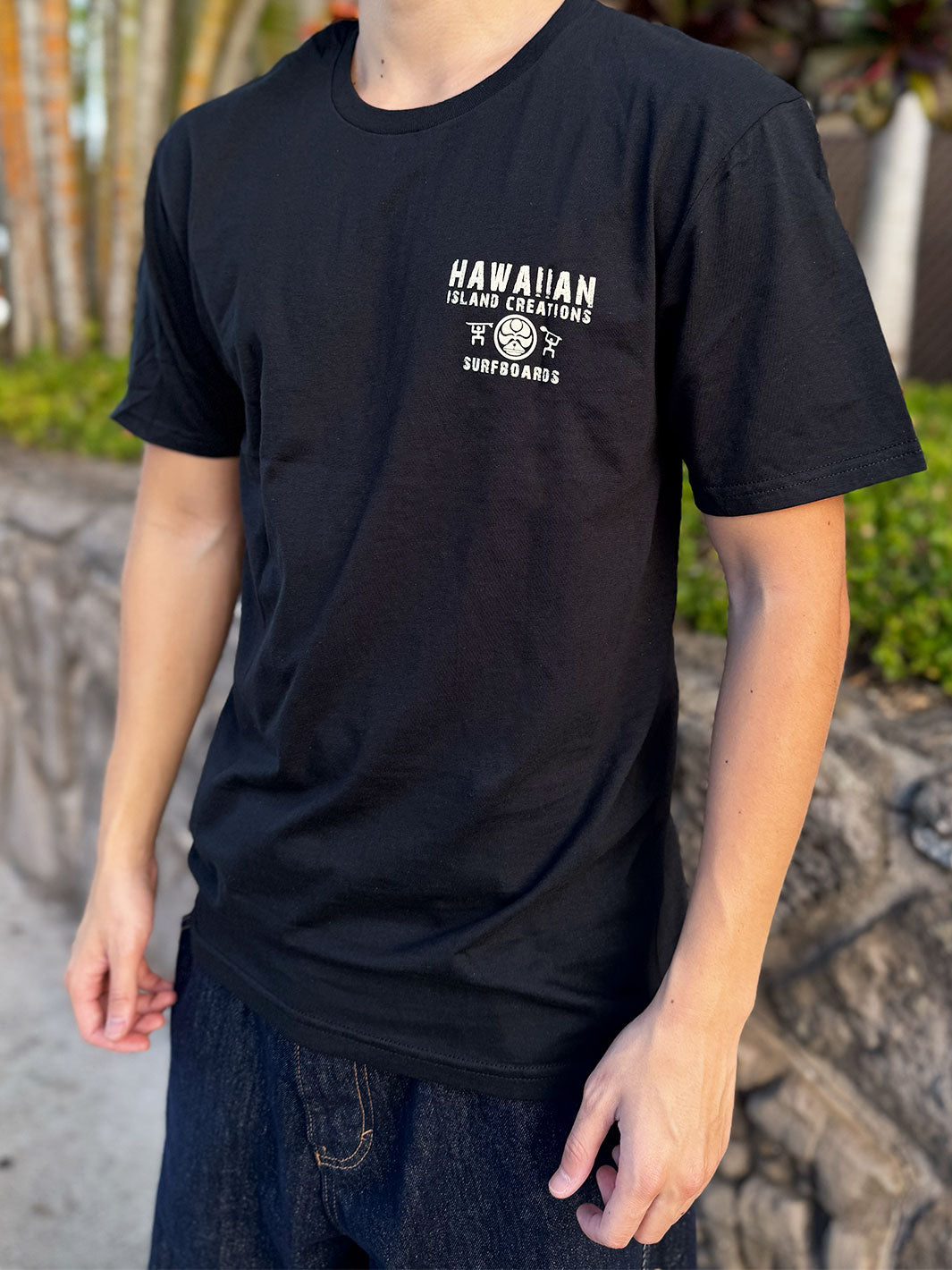 HIC PETRO SURF TEE - BLACK