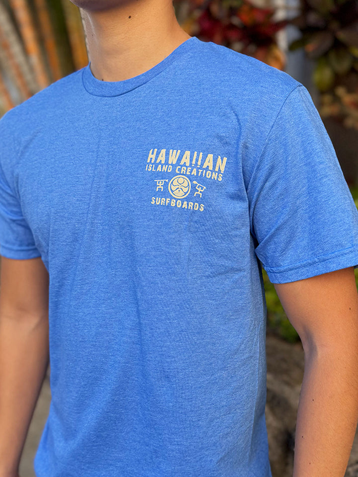 HIC PETRO SURF TEE - ROYAL HEATHER