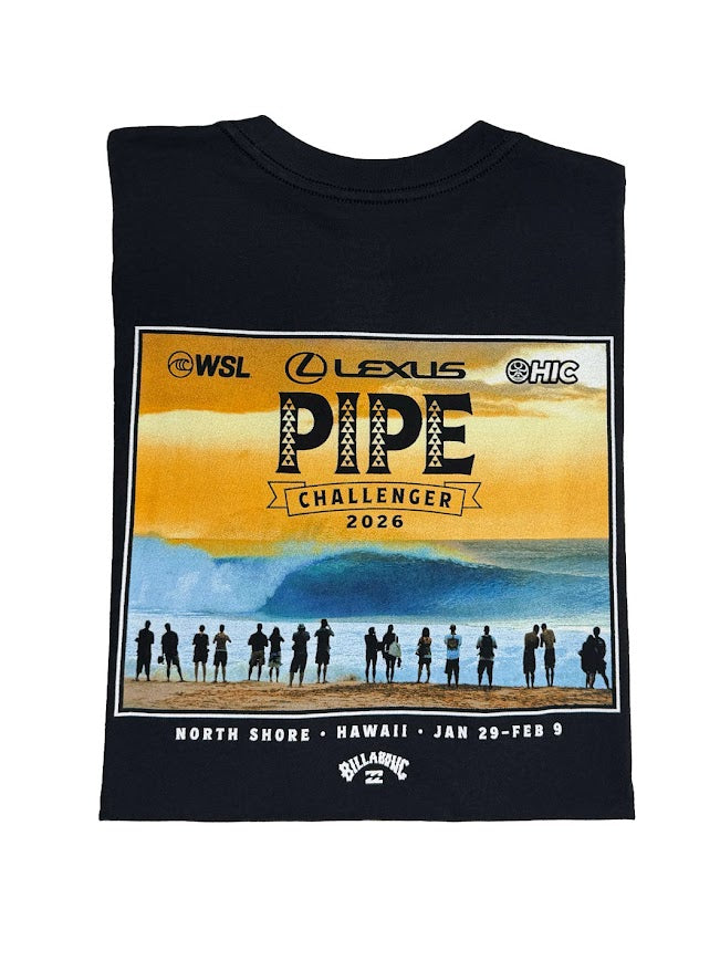 LEXUS PIPE CHALLENGER 2026 BIG BRADDAH TEE - BLACK