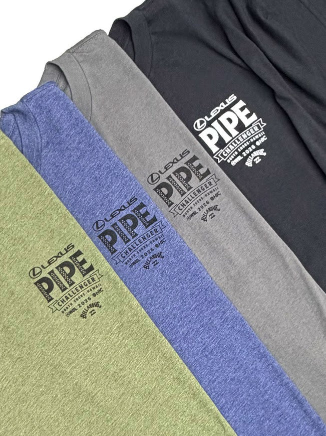 LEXUS PIPE CHALLENGER 2026 TEE - CHARCOAL – Hawaiian Island Creations