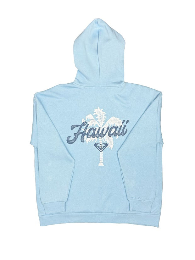 ROXY HAWAII PALM EVENING LINEUP WOMENS ZIP - BAY