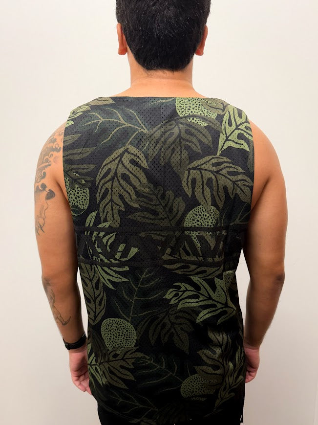 RVCA X HIC ULU MESH TANK - CAMO