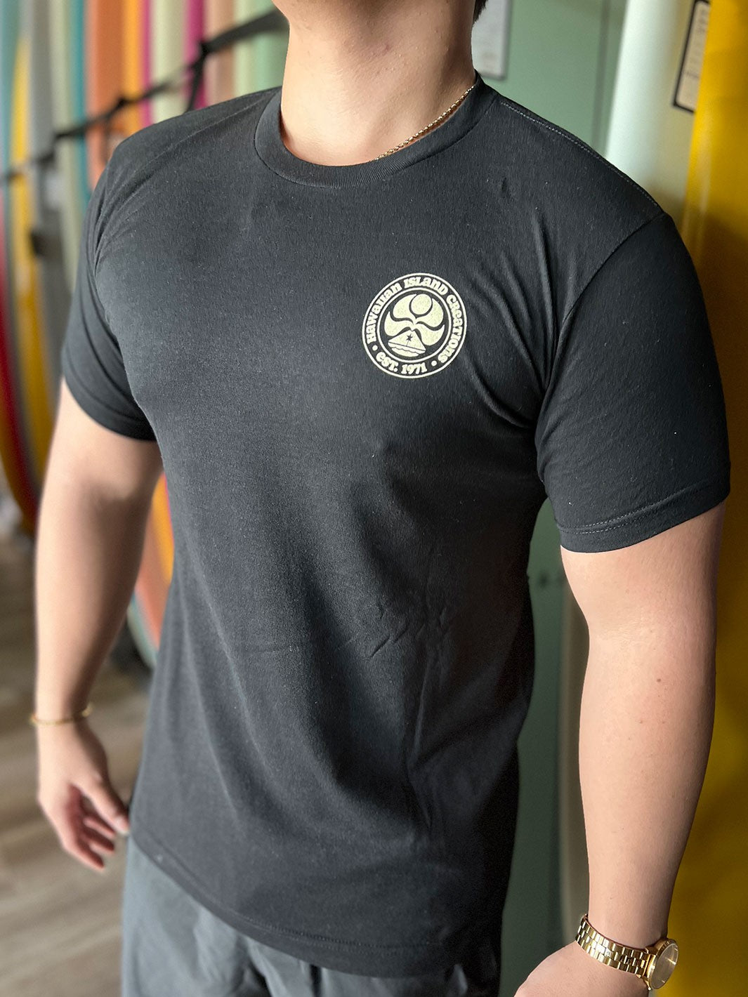 HIC SAIMIN ALL DAY 2.0 TEE - BLACK