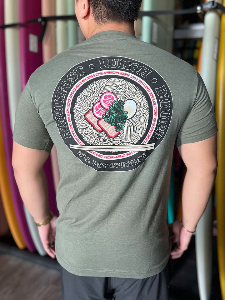 HIC SAIMIN ALL DAY 2.0 TEE - MILITARY GREEN
