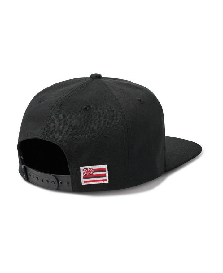 QUIKSILVER HI PAUHANA SNAPBACK HAT - BLACK
