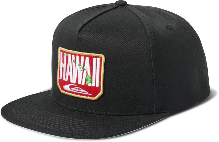 QUIKSILVER HI PAUHANA SNAPBACK HAT - BLACK