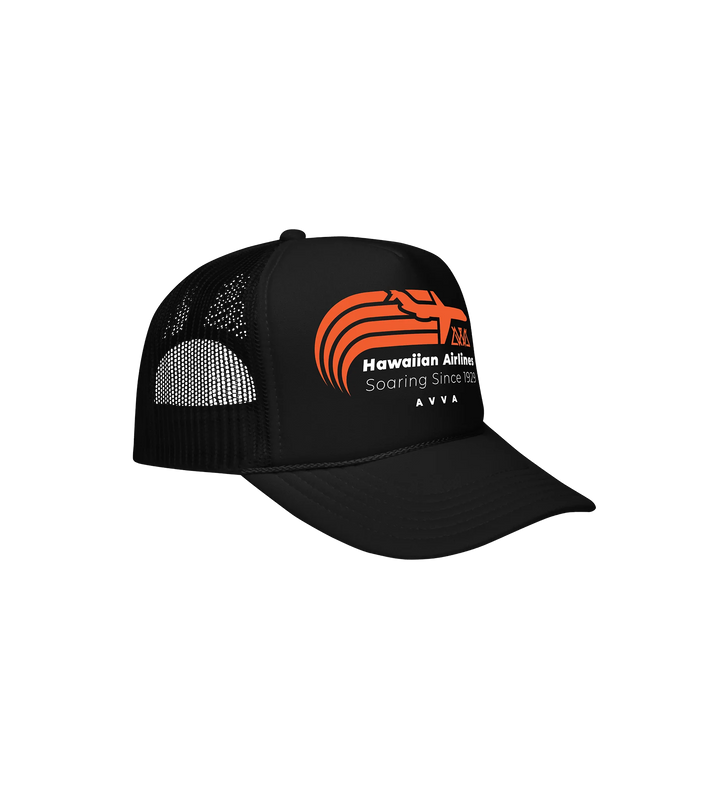 AVVA BRAND SOARING HAT - BLACK