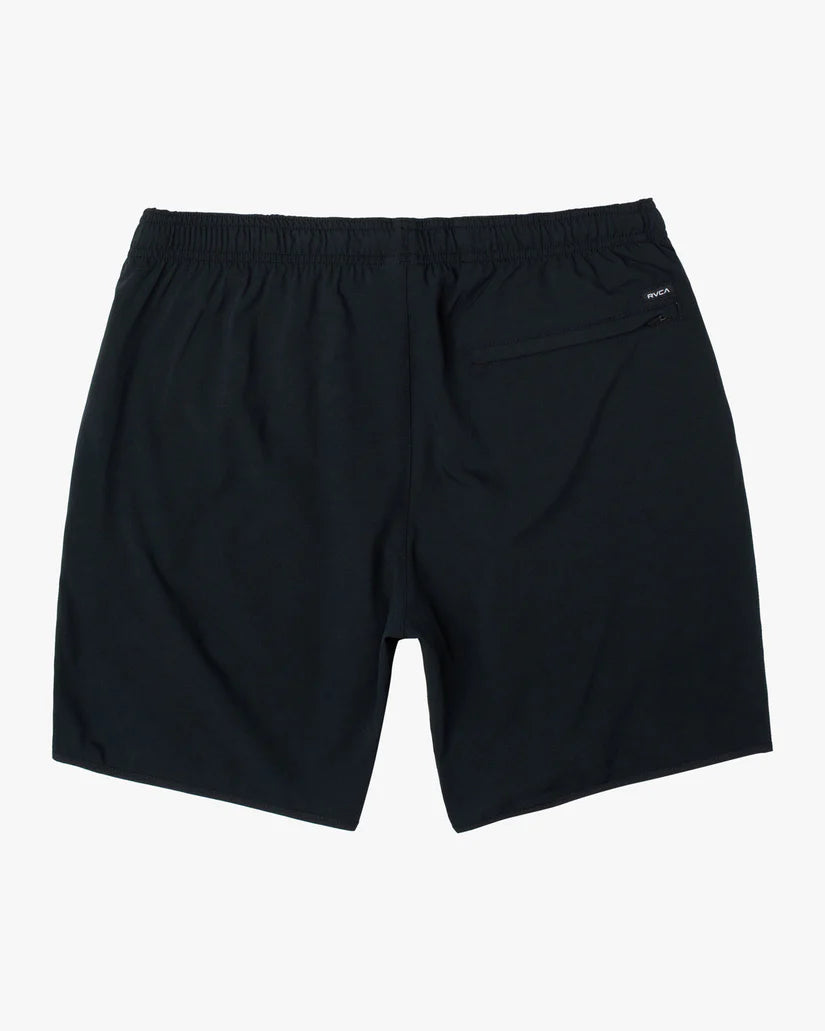 RVCA YOGGER STRETCH 17" SHORT - BLACK