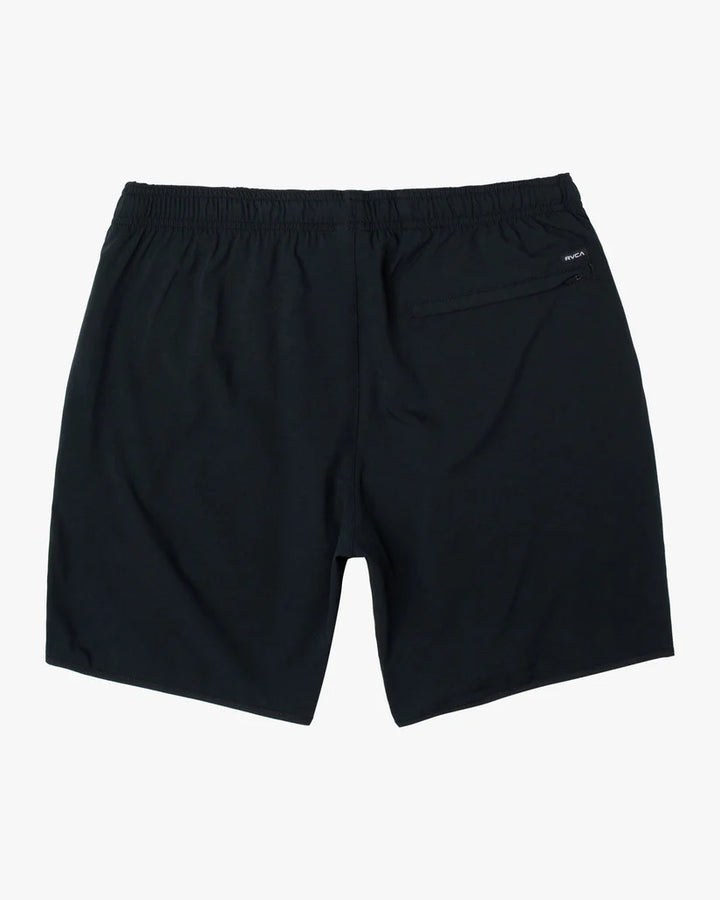 RVCA YOGGER STRETCH 17" SHORT - BLACK