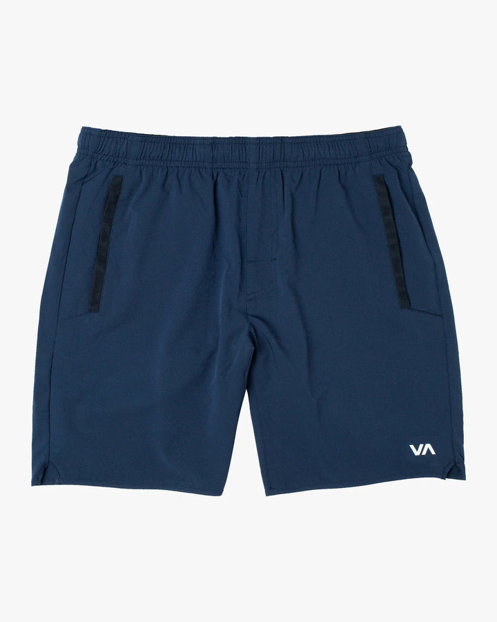 RVCA YOGGER STRETCH 17" SHORT - NAVY BLUE