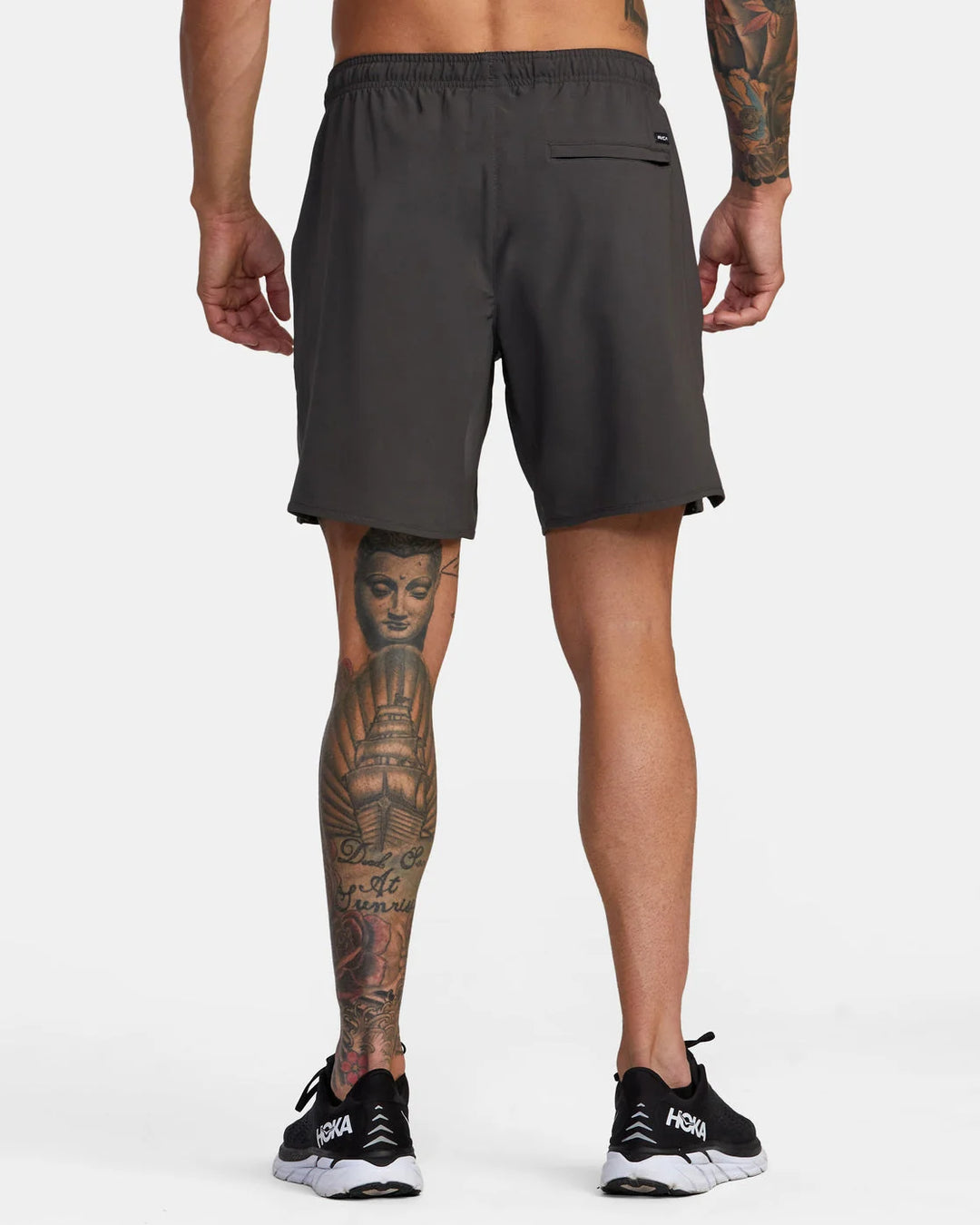 RVCA YOGGER STRETCH 17" SHORT - SLATE (SLT)