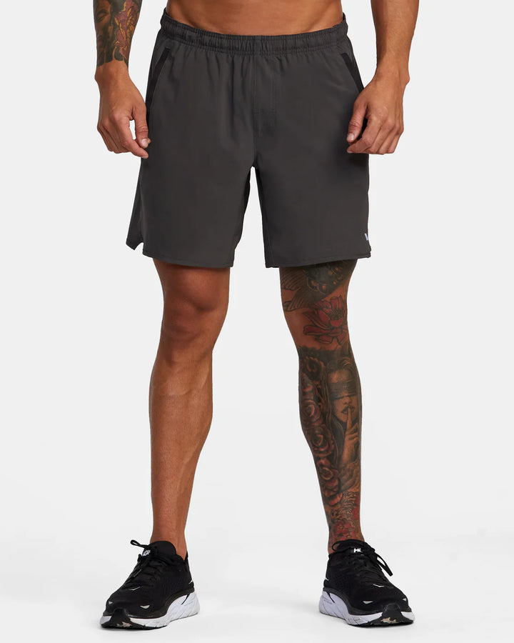 RVCA YOGGER STRETCH 17" SHORT - SLATE