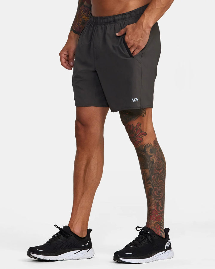 RVCA YOGGER STRETCH 17" SHORT - SLATE (SLT)