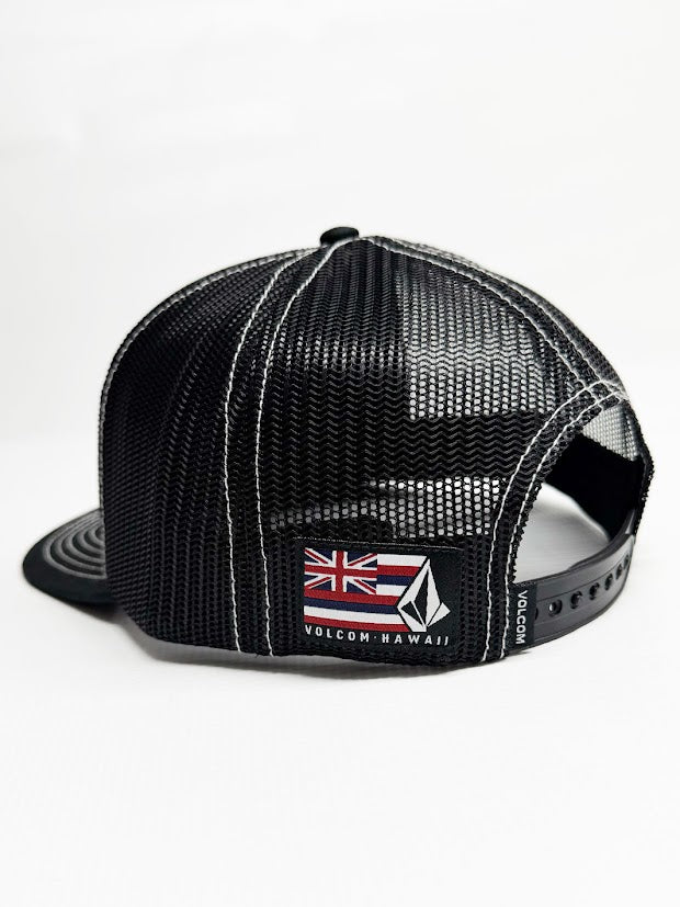 VOLCOM OVER THE FALLS CHEESE HAT - BLACK