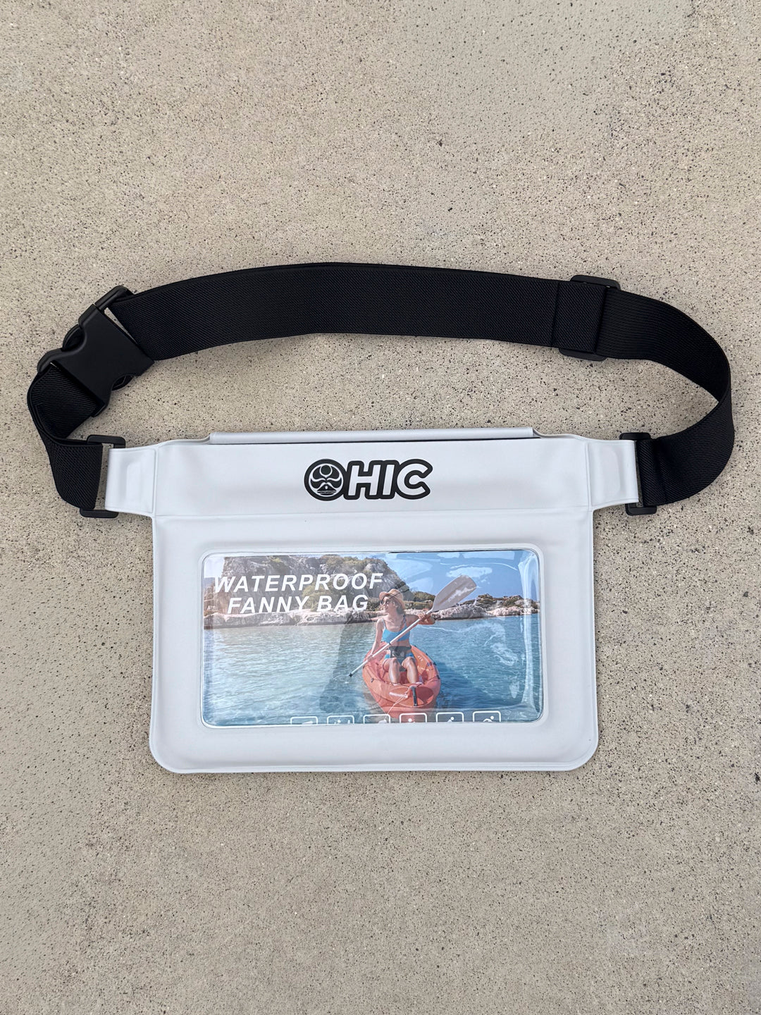 HIC WATERPROOF FLOATING WAISTBAG - WHITE
