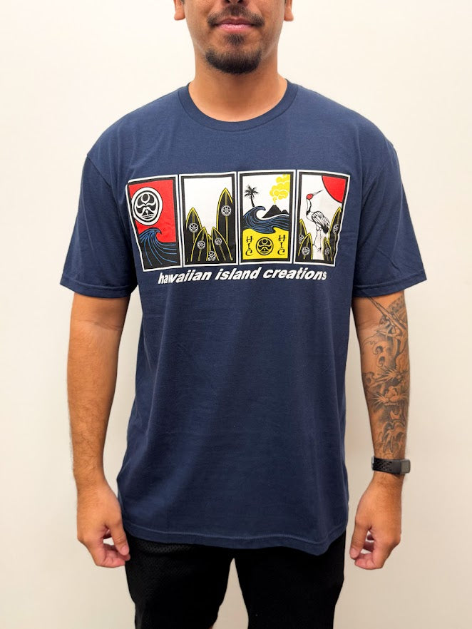 HIC YAKU TEE - NAVY